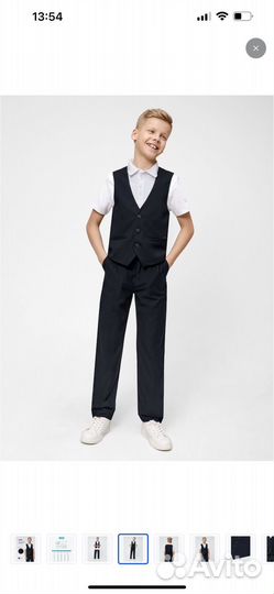 Жилетка школьная acoola 128 для мальчика новая