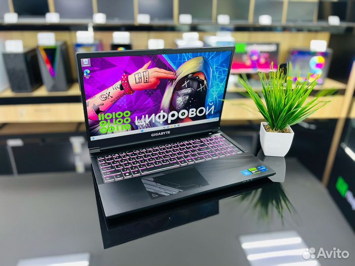 Игровой ноутбук Core i5-12/RTX 4050 6Gb/SSD 512Gb