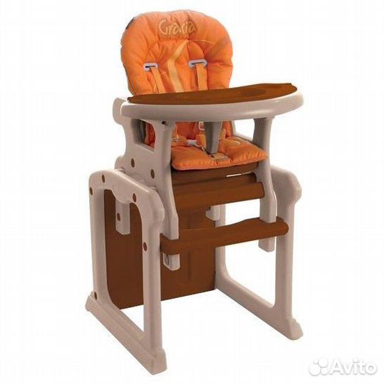 Стульчик-трансформер для кормления Jetem Gracia