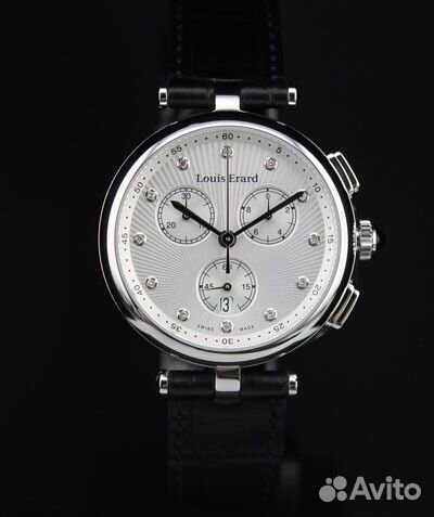 Швейцарские часы Louis Erard с хронографом
