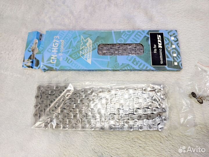 Цепь для велосипеда 9 скоростей Shimano