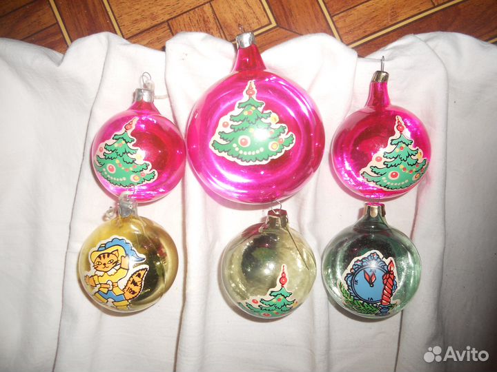 Новогодние игрушки СССР