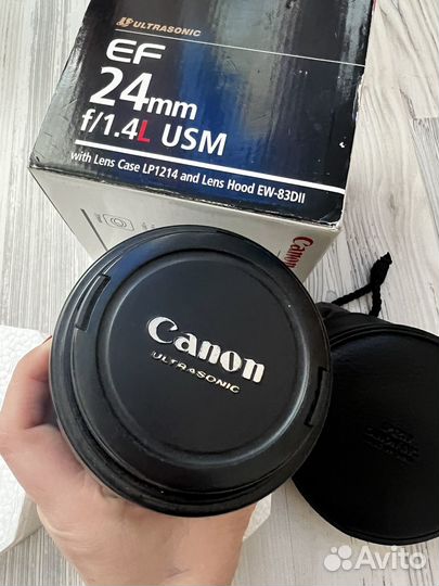 Обьектив canon EF 24 mm f/1.4L USM