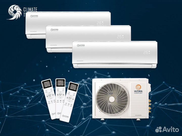 Кондиционер ултима комфорт UC-2FMA14-OUT eclipse m