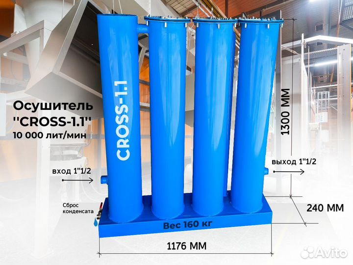 Фильтр влагоотделитель для компрессора