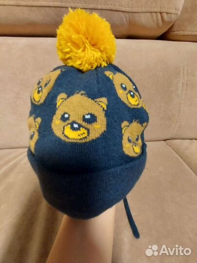 Шапочка детская 6-12 мес