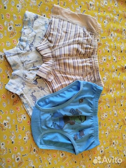 Трусы для мальчика на 3 года рост 98