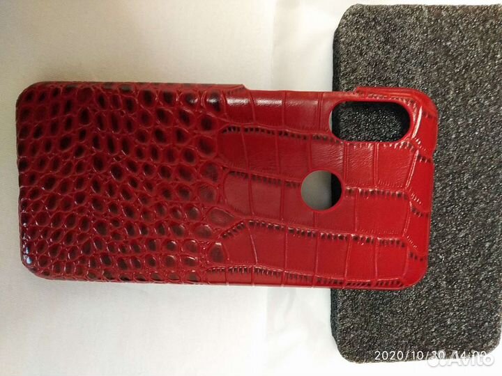 Чехол для Xiaomi Mi A2 lite Кожа