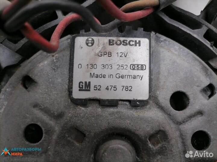 Вентилятор радиатора Opel Vectra B рест. 2001