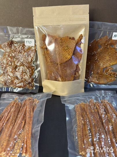 Сушено-вяленое мясо и рыба