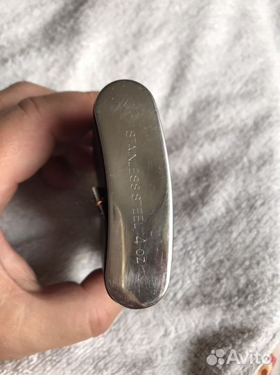 Фляжка карманная 120 мл нерж, для вкусного бухла