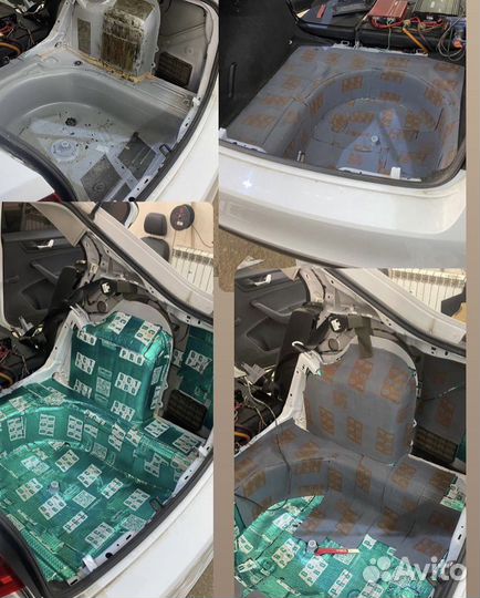 Шумоизоляция автомобиля