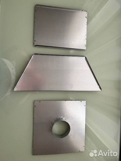 Зонт вытяжной разборный 400x400 L200