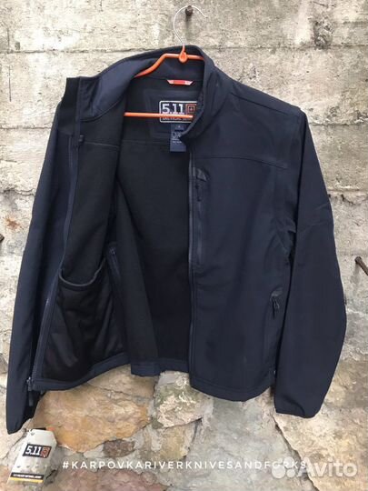 Софтшелл 5.11 Tactical Valiant Jacket, Dark Navy