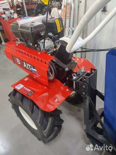 Мотоблок 7.8 л.с. шикарные колёса