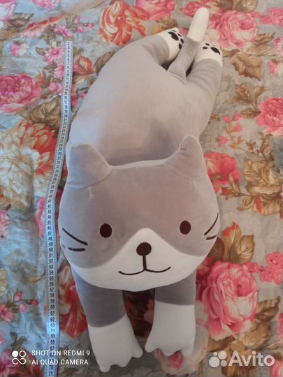 Подушка кот новая. Торг