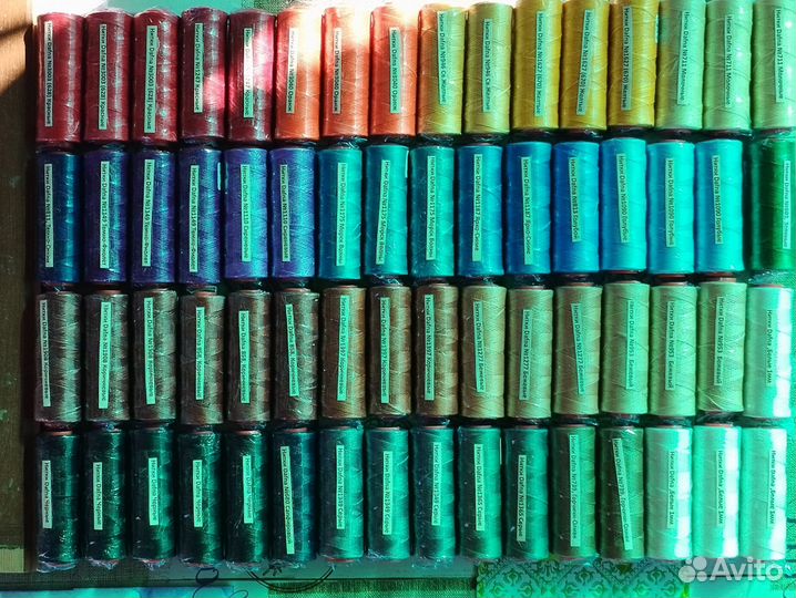 Нить прошивочная плоская вощеная Dafna(Дафна)