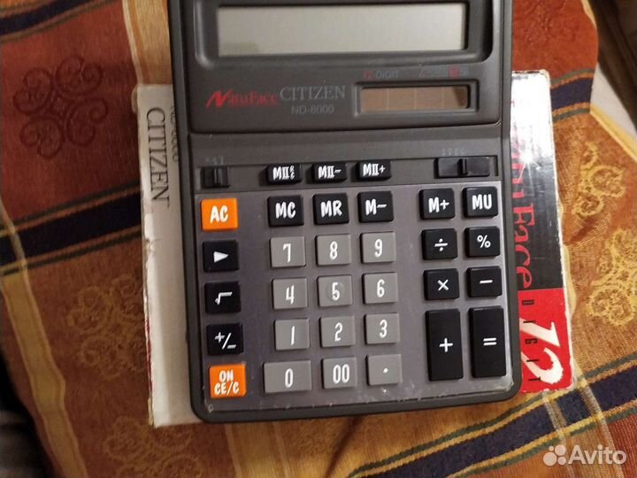 Калькулятор -счётная машинка Citizen