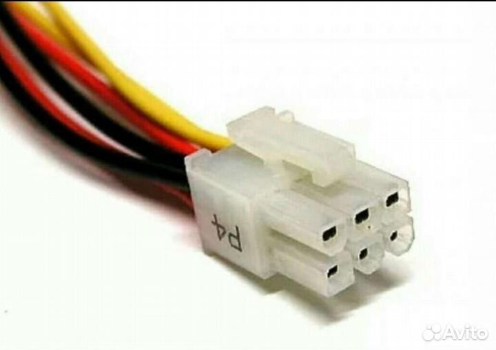 Фишка для сабвуфера 6 контактов для Mystery, Supra