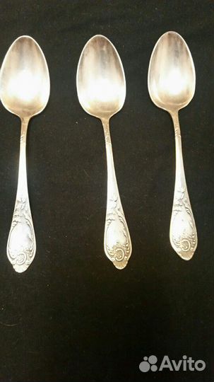 Мельхиоровые ложки и вилки