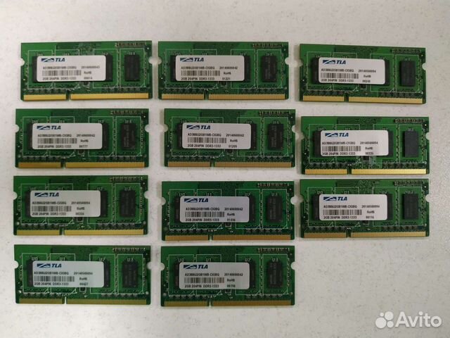 DDR3 для ноутбука 2GB / DDR400-256mb