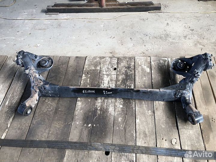 Балка задняя под барабаны Hyundai Solaris