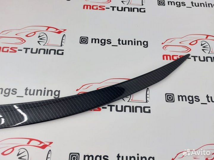 Спойлер на Mercedes S-Coupe c217 (Под карбон)