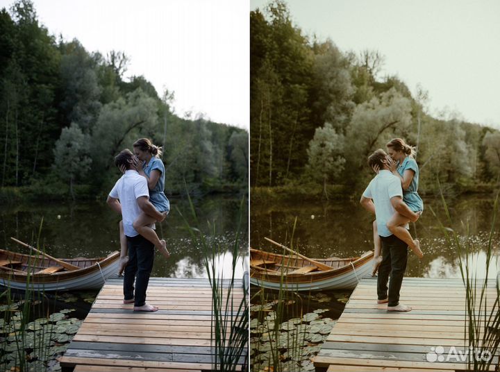 Пресеты Ligtroom для пк authentic love (11шт)