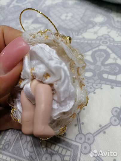 Куколка фарфоровая. 7 см