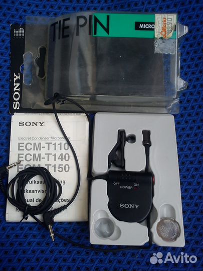 Петличный Микрофон Sony ECM-T140