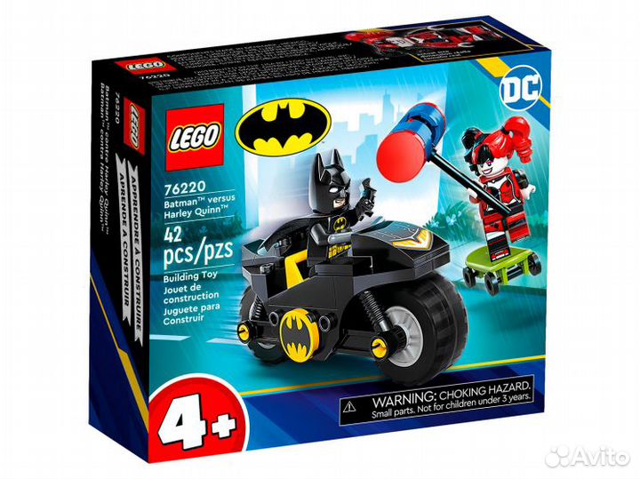 Lego Super Heroes 76220 Бэтмен против Харли Квинн