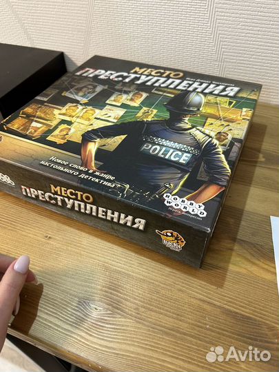 Настолная игра место преступления
