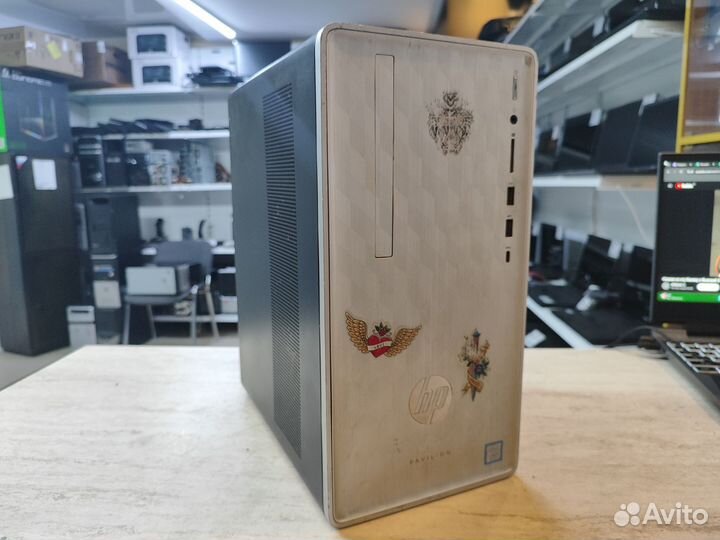 Игровой компьютер i3 8100/8озу/ GTX1050 HDD1000GB