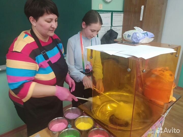 Сладкий урок сахарной ваты