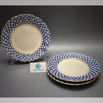 Тарелка пирожковая Кобальтовая сетка лфз