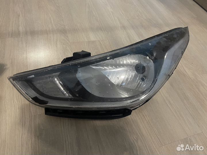 Фары на hyundai solaris 2 2017г