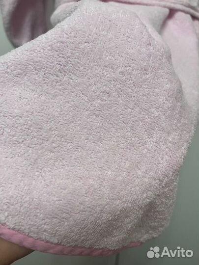 Халат махровый для девочки 116