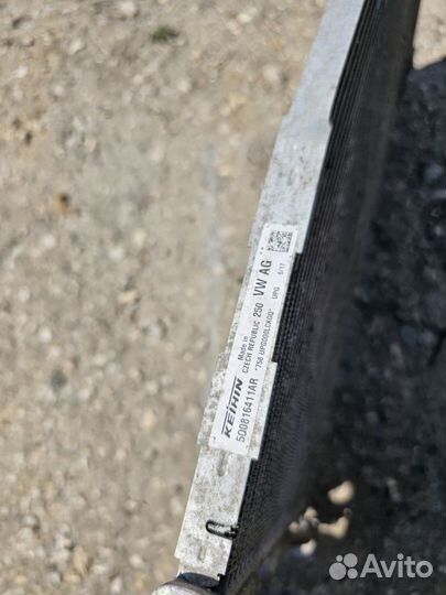 Радиатор кондиционера Skoda Octavia A7