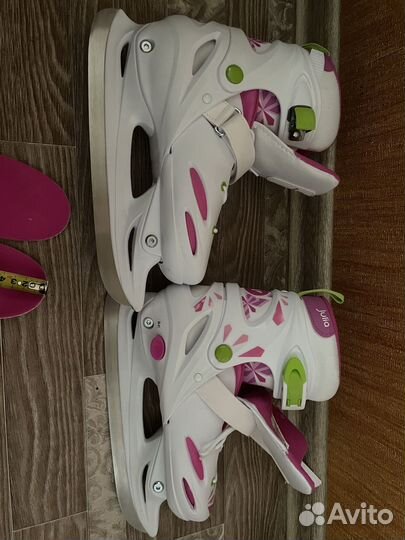 Коньки раздвижные 38-41