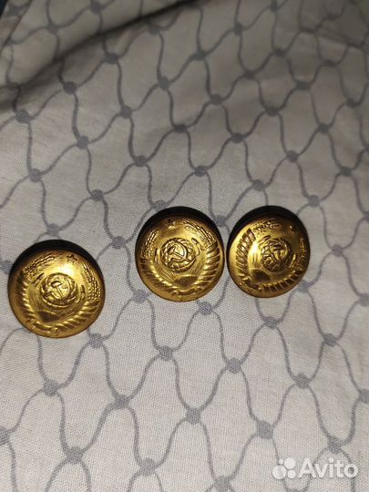 Пуговицы генеральские СССР