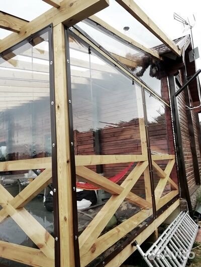 Установка мягких окон