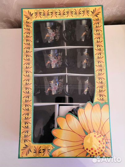 Кофейный сервиз на 6 персон (новый)