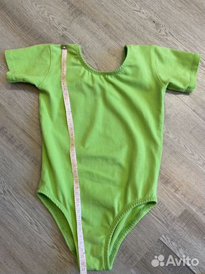 Купальник 110 и 116 зелёный х/б