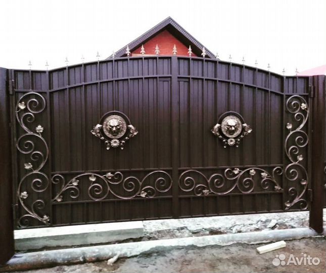 Кованые ворота