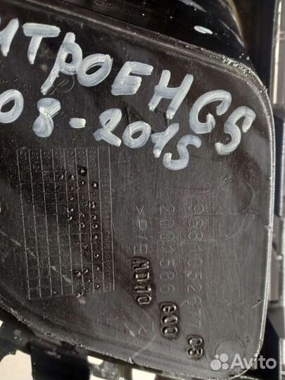 Решетка бампера ситроен С5 х7