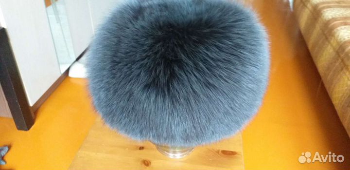 Шапка женская из песца