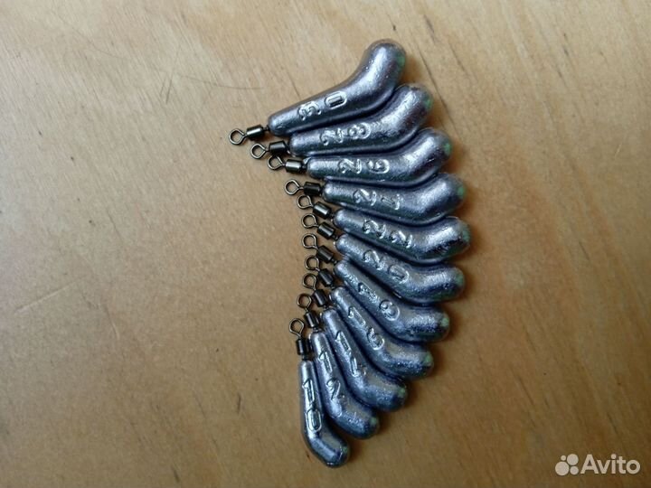 Изделия из свинца для рыбалки