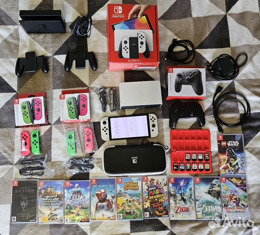 Nintendo switch oled с играми купить в Красногорске с доставкой ...
