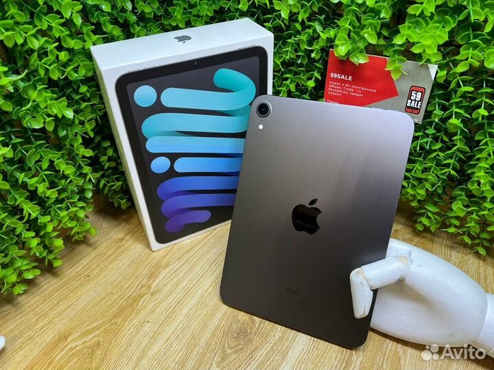 Apple iPad Mini 6 Space Gray 64GB. Идеал, акб 100