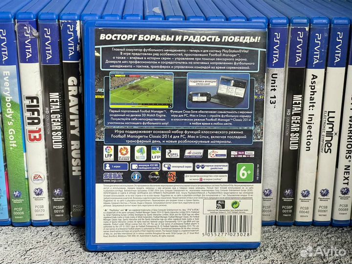 Игра Football Manager Classic 2014, для PS Vita, r